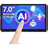 ELECROW ESP32 Display 800&times;480, 7" HMI Advanced ESP32 IPS Touch Display | Support AI Speech Interaction, 32-Bit LX7 Dual-Core Processor, Up to 240MHz, Compatible with Arduino, ESP-IDF and LVGL
