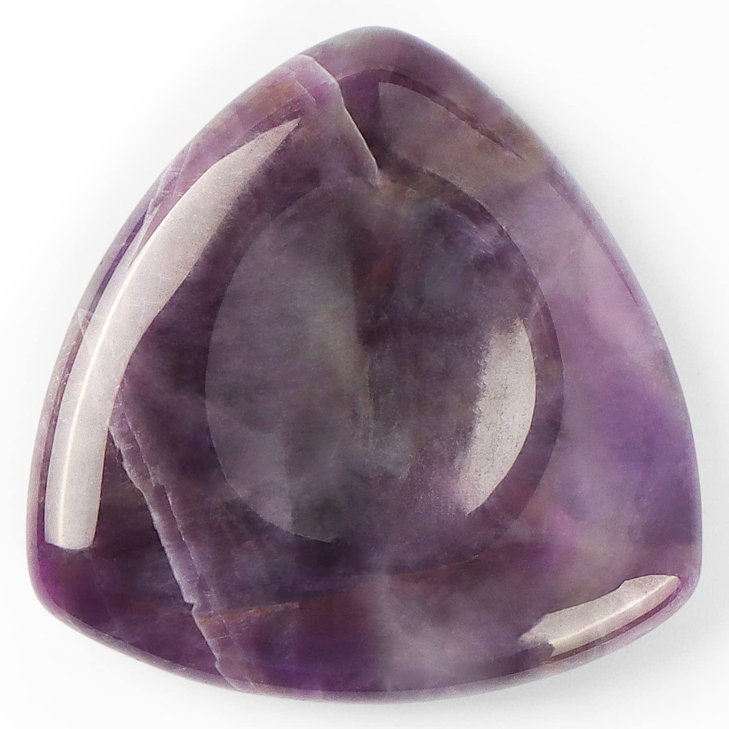 Artistone Amethyst Crystal Thumb Worry Stones Chakra Healing Crystals Stones for Anxiety Stress Relief Meditation Massage Home Decor