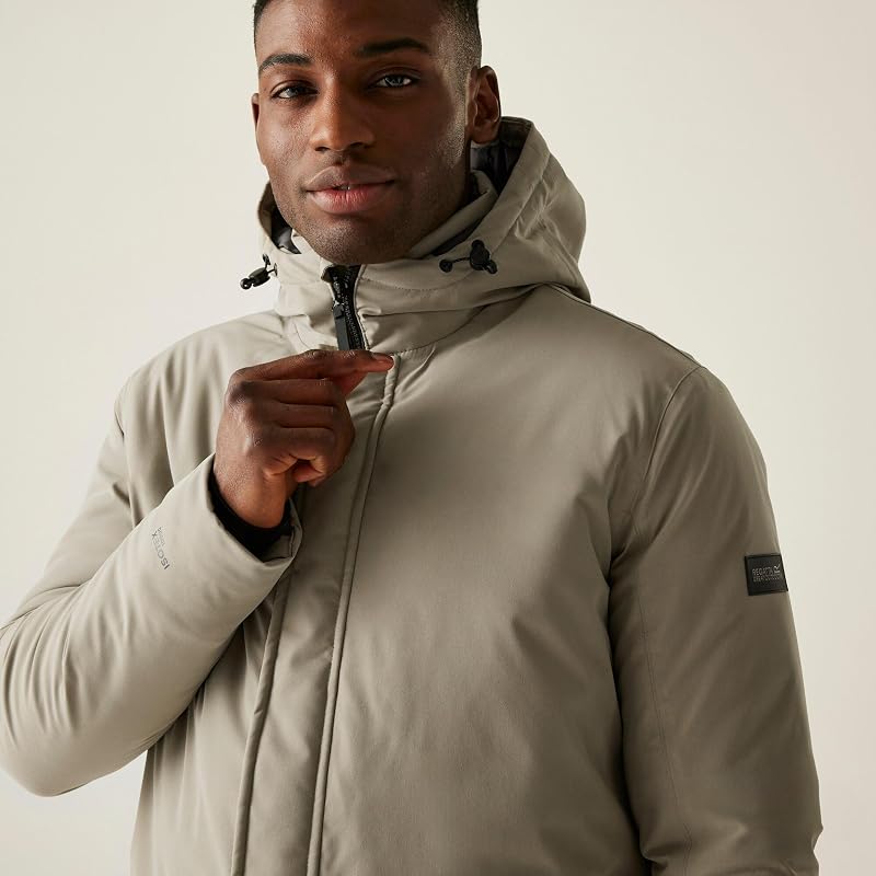 Hombre Rhodo impermeable chaqueta transpirable aislado acolchado Winter abrigo