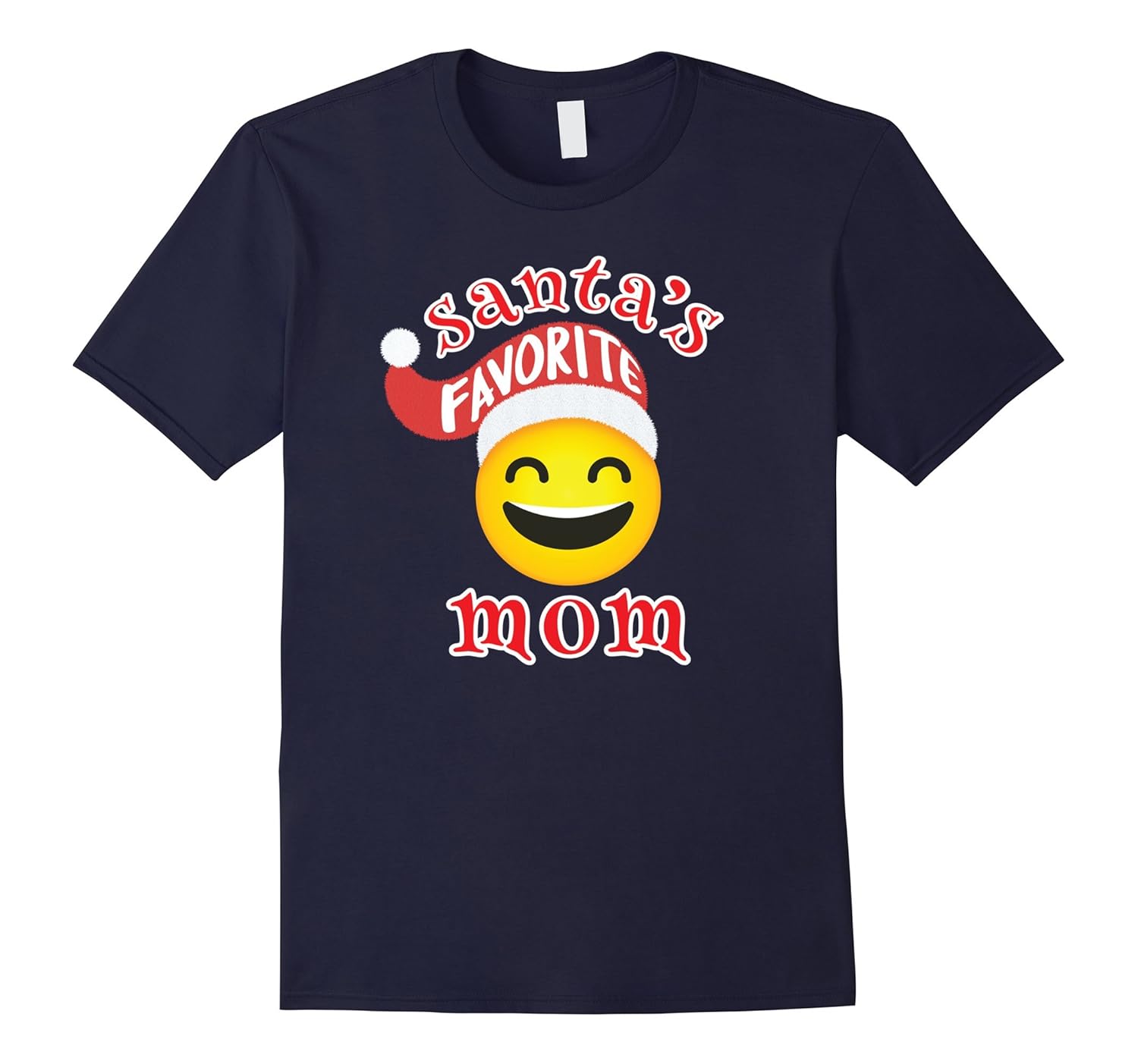 Mom Christmas Shirt - Emoji Christmas Mom Shirt-ANZ