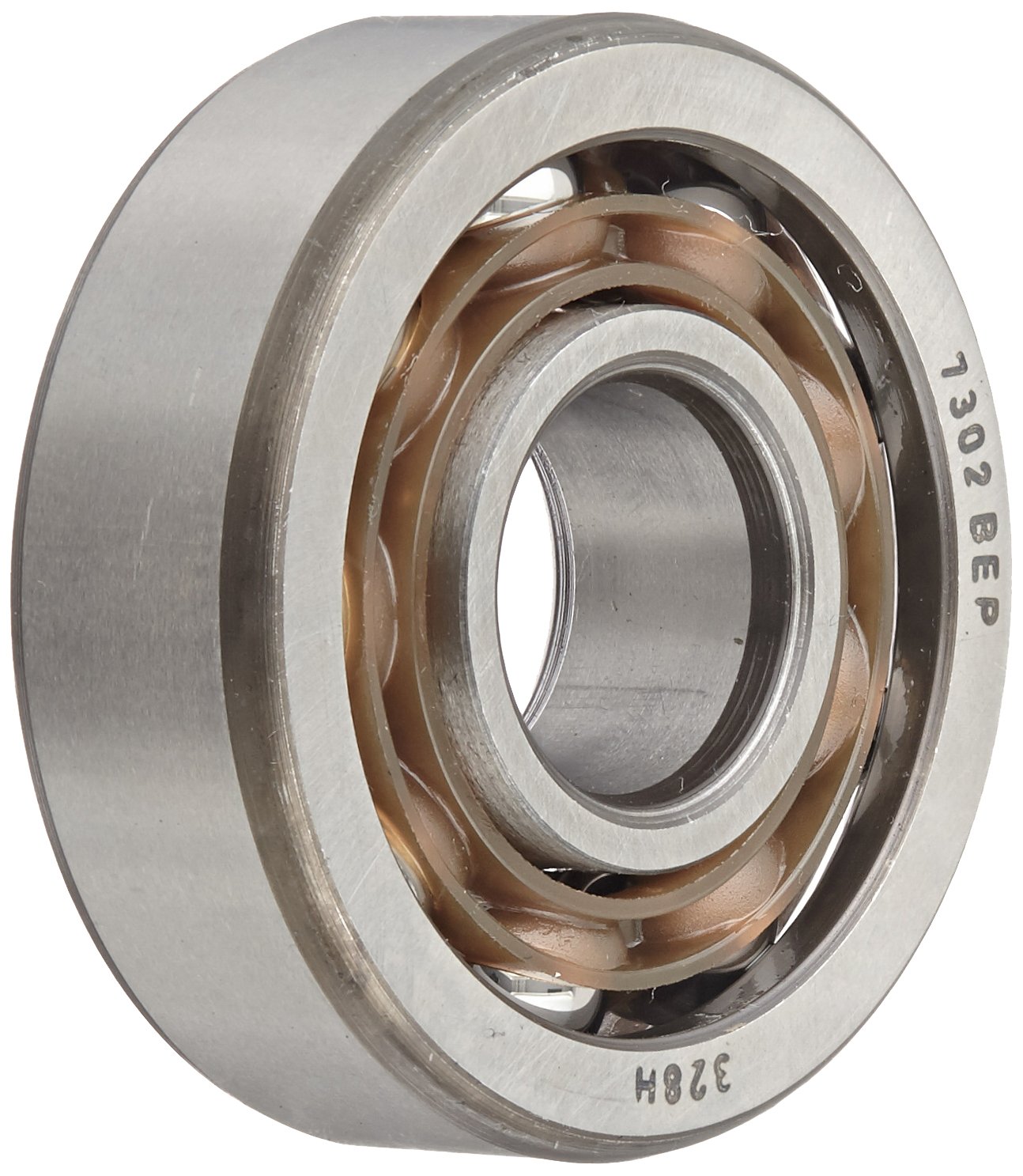SKF 7302 BEP Angular Contact Radial Ball Bearing, steel