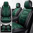 Leather Car Seat Covers For Ford Focus 2009-2018, 9 Pcs Universal Seat Covers For Cars,Waterproof Car Seat Covers, Car Seat Cushion (Color : Coffee Style, Size : Normal - View #6