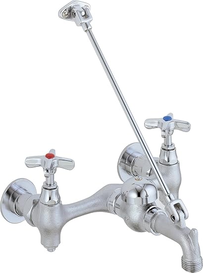 Delta Faucet 28t9 28t Two Handle 8 Inch Wall Mount Service Sink