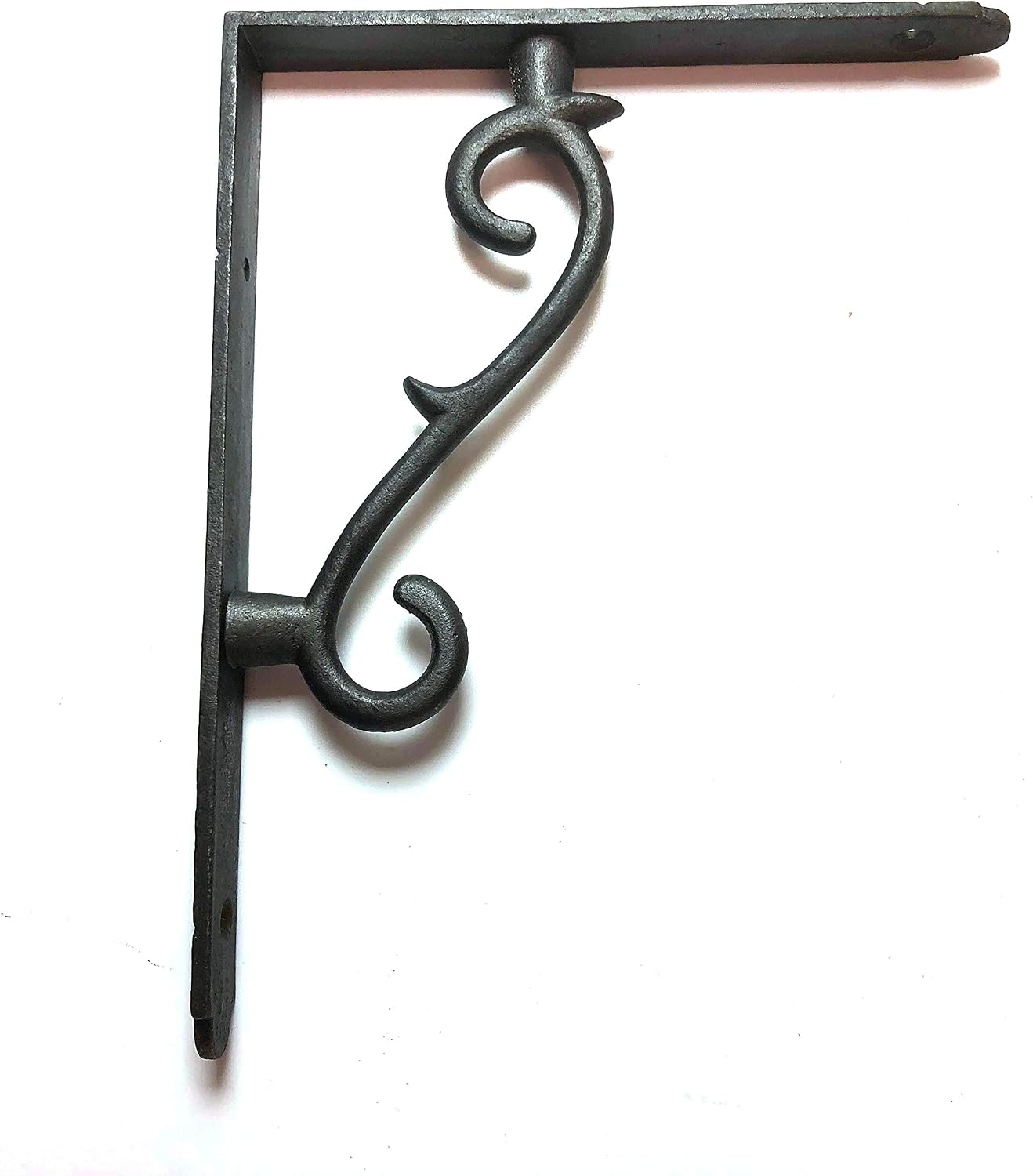 Shelf Bracket Thorn Cast Antique Iron 175mm x 135mm (Pair of Brackets) - Image 5