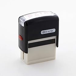 BAZIC Received Self Inking Rubber Stamp