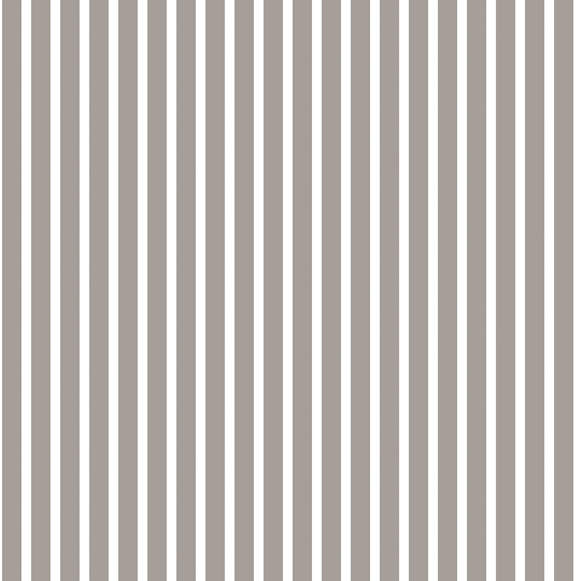Galerie G67541 Smart Stripes 2, Narrow White Stripes Design Wallpaper, Dark Grey/White, 10m x 53cm