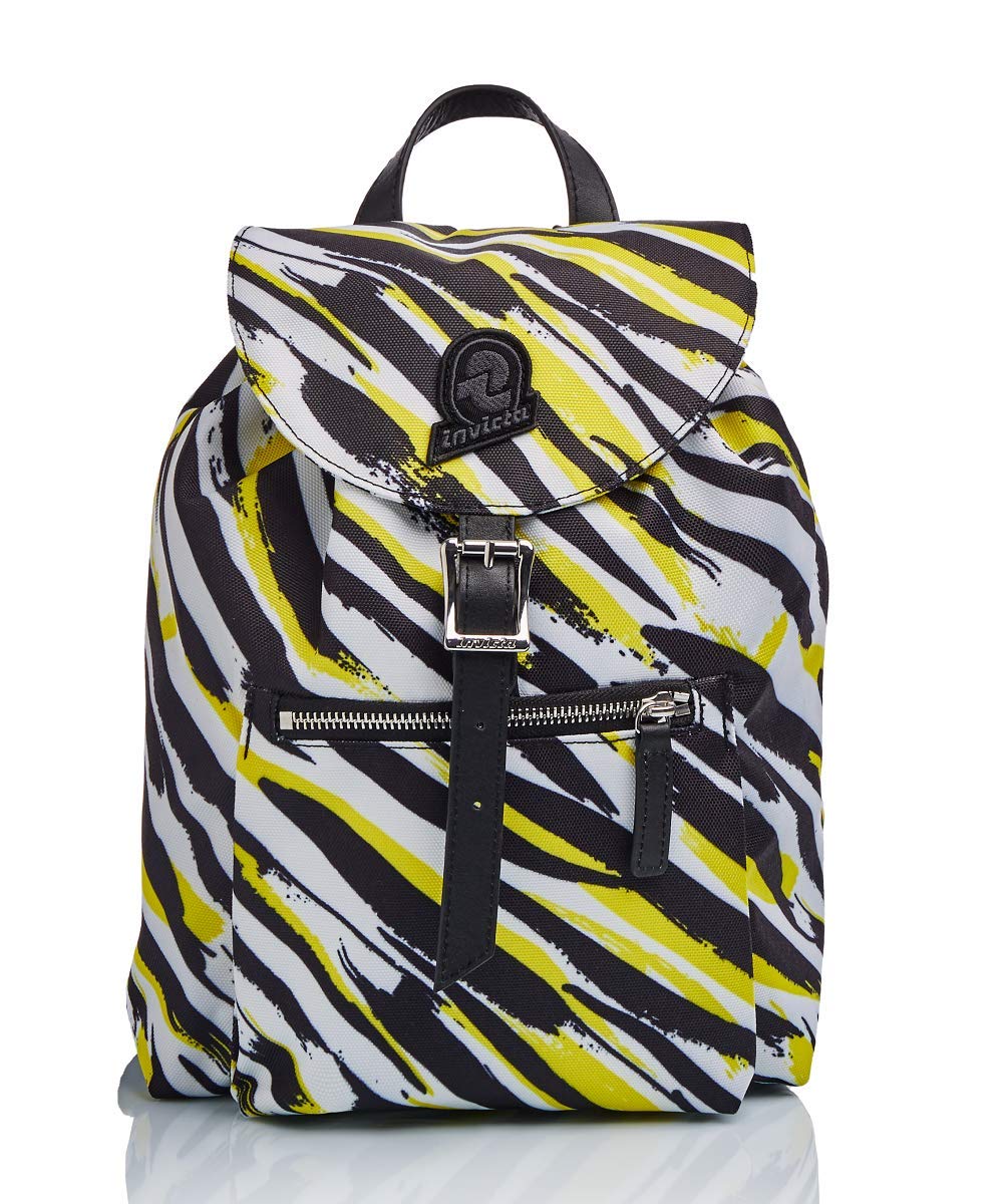 Invicta Backpack, ALPINO MINI HERITAGE Knapsack, Casual Daypack, Unisex, For Office, Day Trips & Commuting, For School, Sport, Free Time, Italian Design, yellow