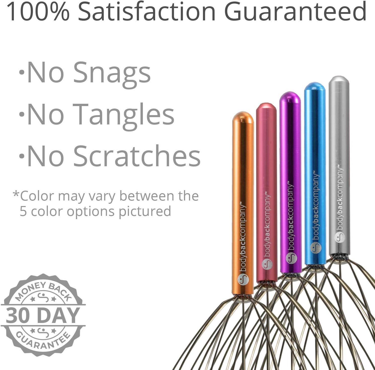 Body Back Scalp Massager, Head Massager for Stress Relief, 1 Pack Color Varies: Health & Personal Care