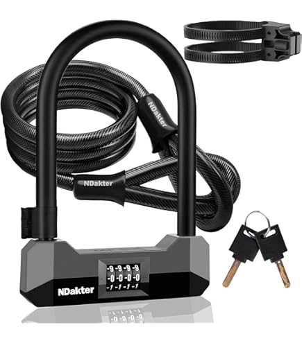 Amazon Master Lock Bike Security Bike Lock Cable Bike Lock, Heavy