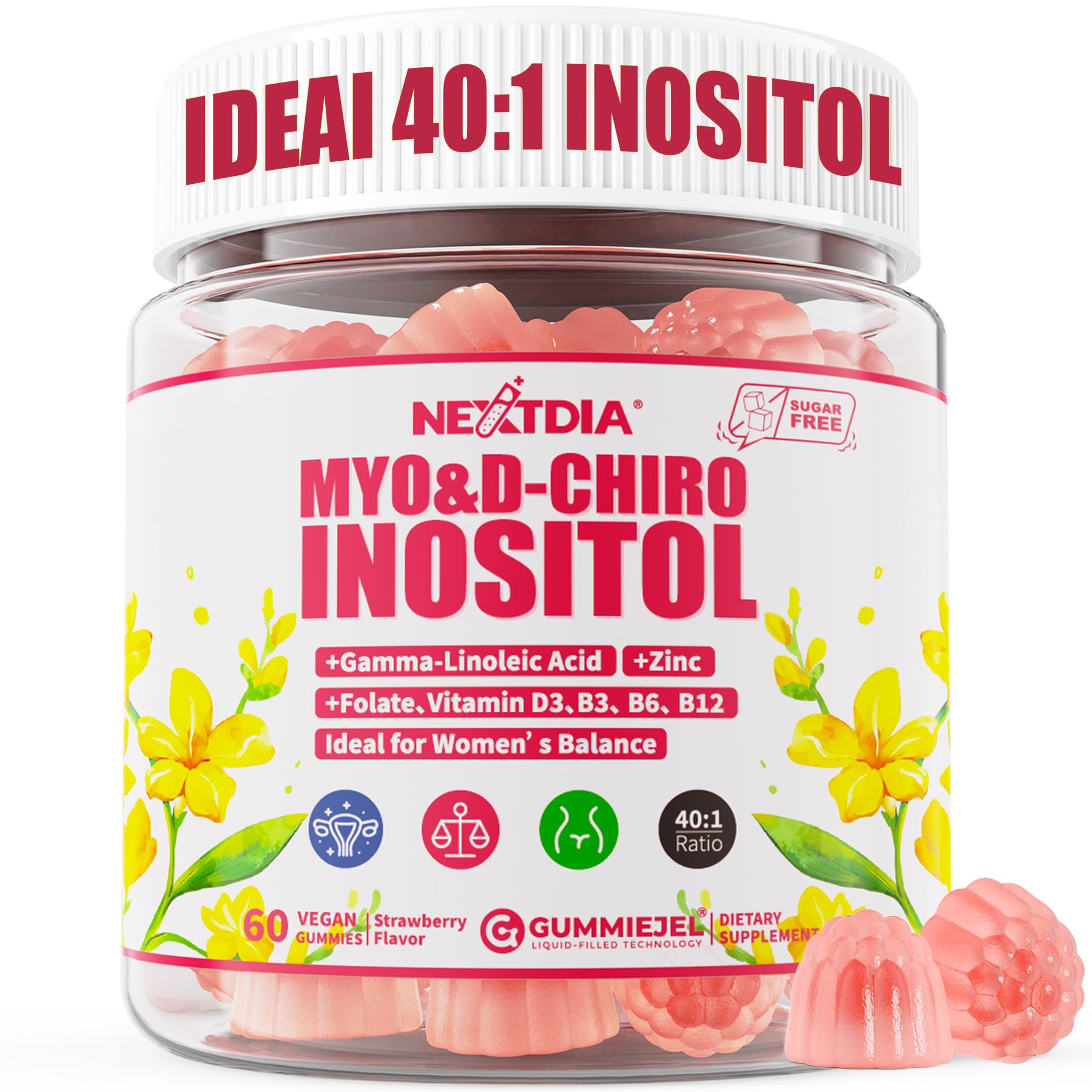 MYO & D-Chiro Inositol Gummies