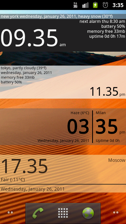 Advanced Clock Widget - Thumbnail 7