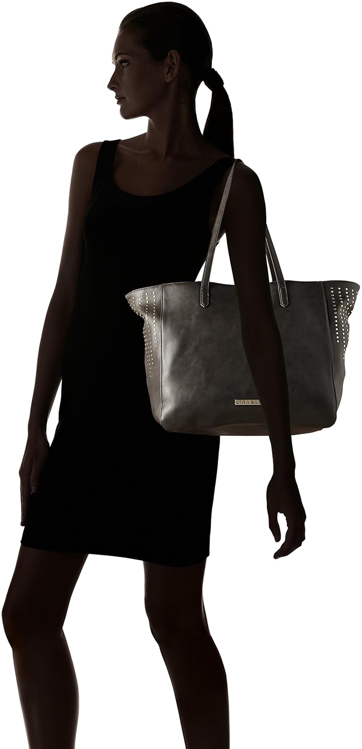caprese women's tote bag (dark grey)