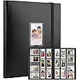 Veicevol 560 Pockets Photo Album for Fujifilm Instax Mini Camera, Album for Polaroid Photo, Photo Album for Fujifilm Instax Mini 12 11 9 40 90 8 Evo LiPlay Instant Camera, 2x3 Photo Album (Black)