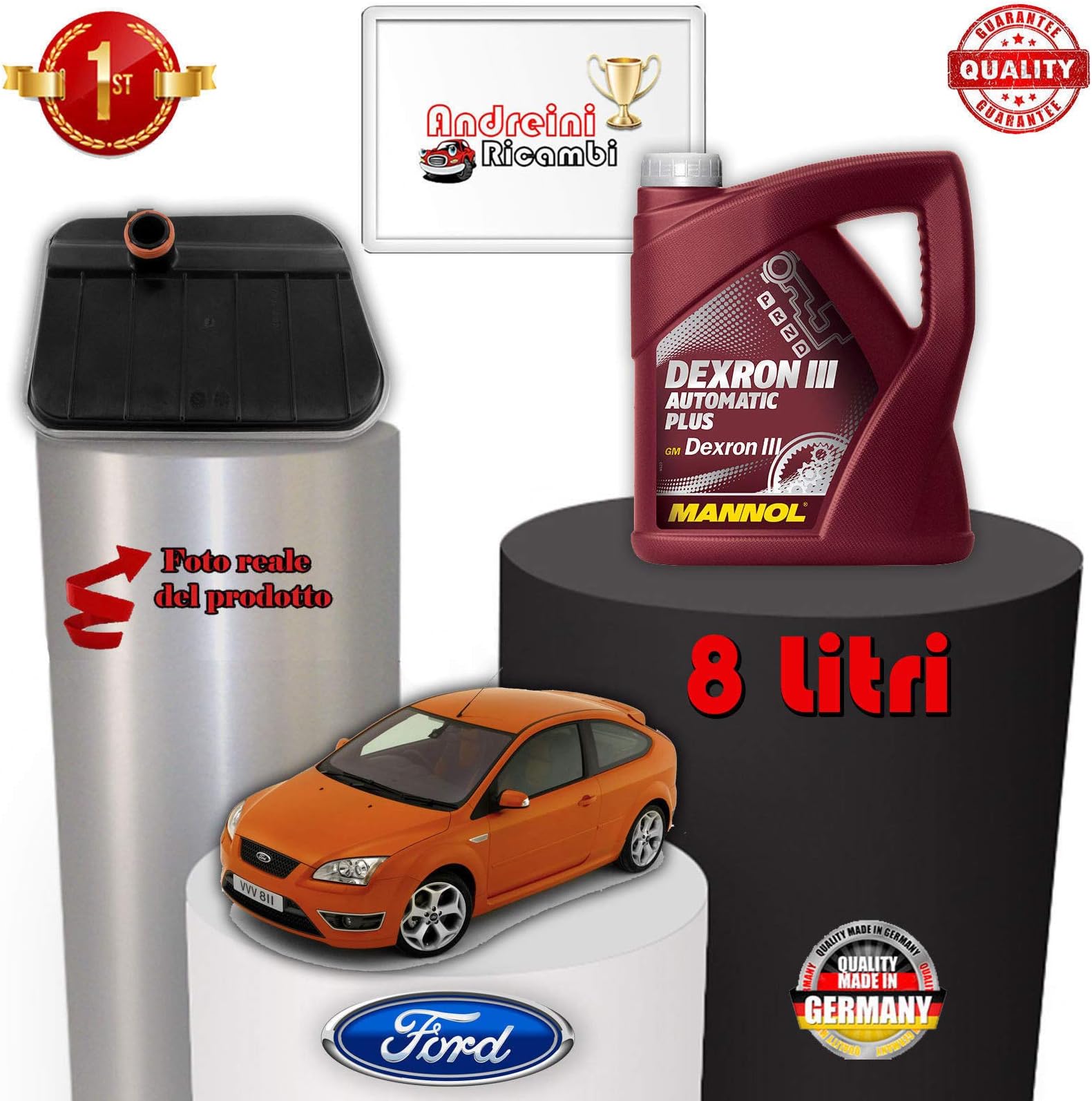 Auto gear and oil cutter Focus II 1.6 TDCI 66KW 2008 -> /1088