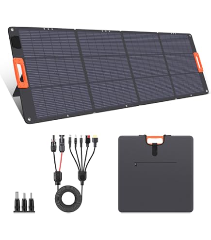 Amazon.com : SOKIOVOLA N-Type 16BB 200W Portable Solar Panel for