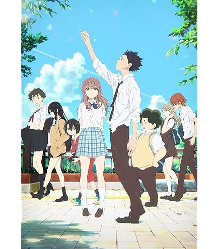 Amazon.com: Anime Poster A Silent Voice Textless Movie Cover HD