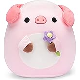PLAYNICS Original 12-inch Large Pig Plush Pillow Stuffed Animal Toy,Big Size Cute Soft Toys Fat Kawaii Hugging Pillows Cuddle Plushie,Gift for Kids Girls Boys