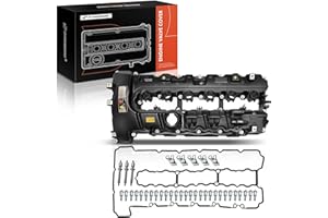 A-Premium N54/N55 Engine Valve Cover Kit, with Gasket & Bolt, Compatible with BMW - 2007-2019 - 135i 135is 325i 335i 335is 33