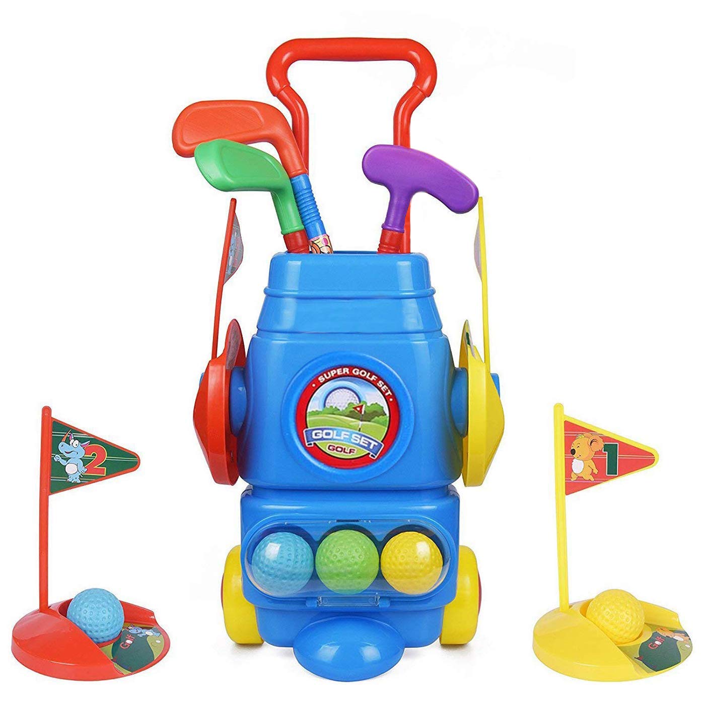 little tikes grab and go golf set