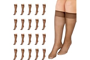L'eggs Everyday Knee-Highs, Sheer Toe Plus, 100% Nylon, One Size