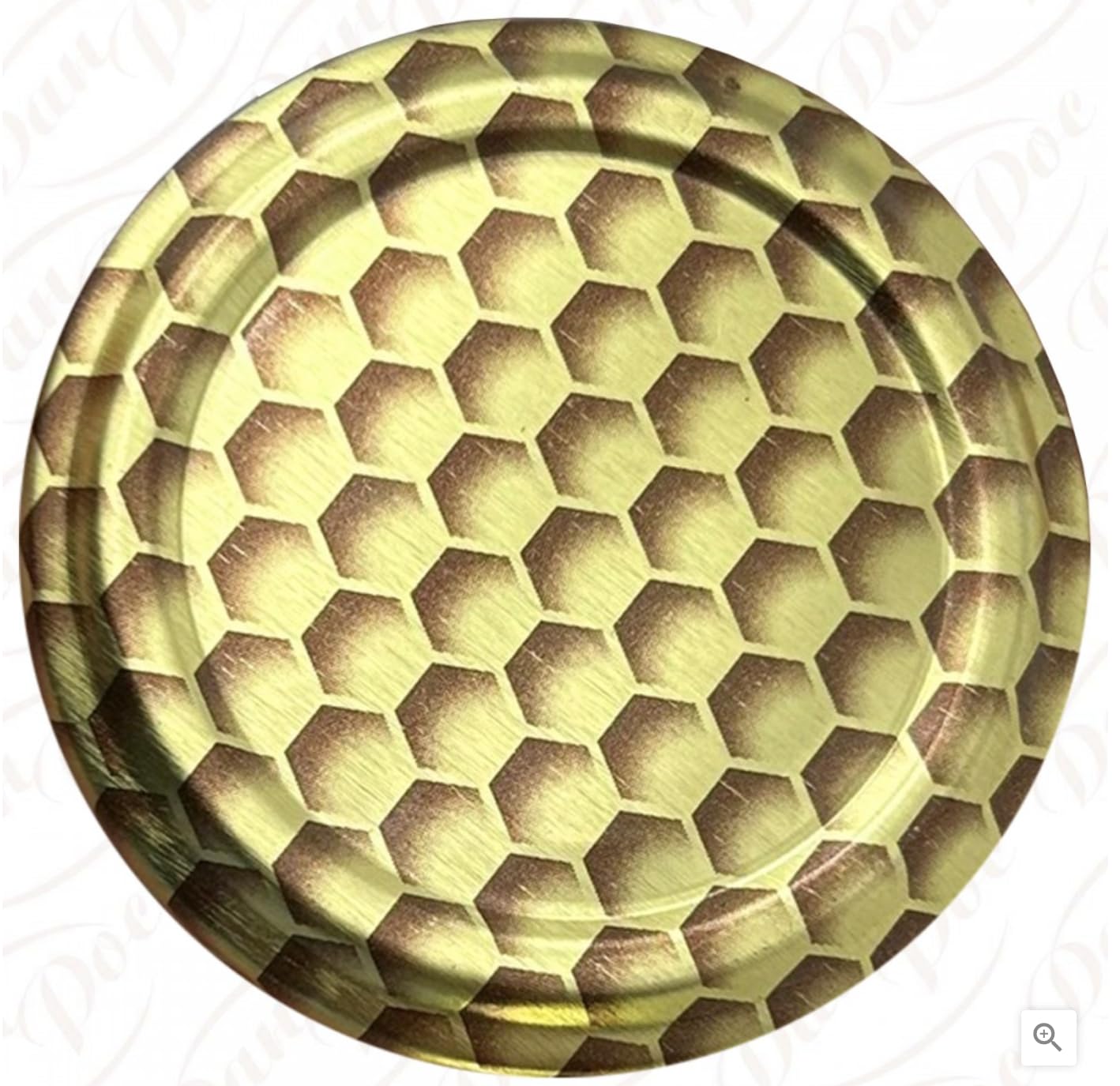 10 X JAM JAR CAP LIDS TWIST OFF - 63mm/ Normal & Deep. IDEAL FOR ANY TYPE OF PRESERVES,HONEY,JAM,MARMALADE,CHYTNEYS,THE LIDS ARE ACID PROOF. (Beehive Orange)