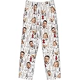 Custom Pajamas Pants Personalized PJ Pet Pajama Pant Design with Face PJS for Men Women