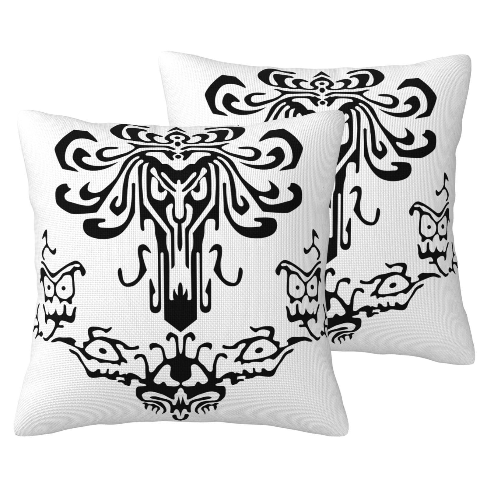 Youkutuber Haunted Mansion Throw Pillow Covers