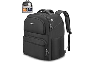 Bosynoy 2 Ball Bowling Backpack, Extra Large Bowling Ball Bag Totes with Protective Foam Padded, Accessory Pouch & Shoe Compartment Fits Up to Mens Size 16, Black