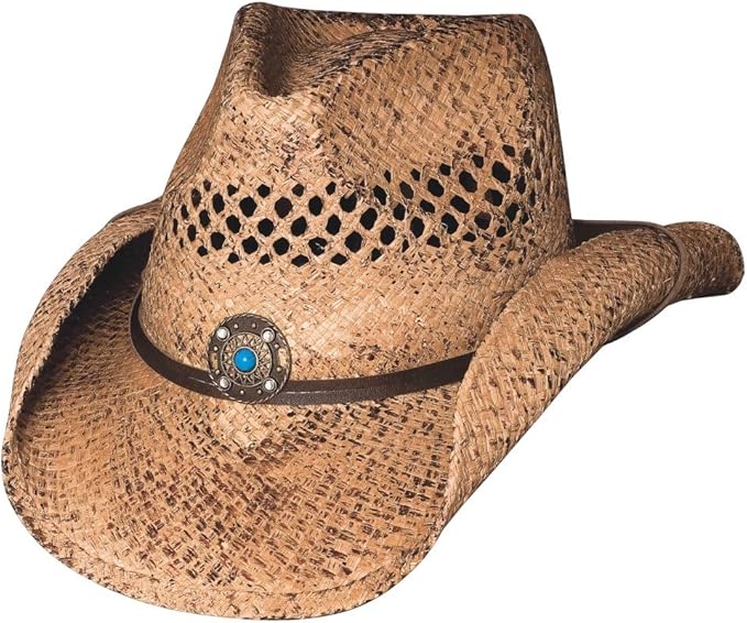 womens straw cowboy hats