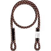 AOLEBA 8MM (5/16") Prusik Cord, Pre-Sewn Eye-to-Eye Prusik Loop, Safety Climbing Aider Climb Gear for Arborist Rescue Mountaineering, Friction Hitch Cord Climbingsticks for Outdoor 30 Inches
