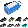 CRESEAPRODUCTS 7.4V 12000mA Rechargeable Lithium Battery for D16 D18 V16 V18 Fishing Bait Boats