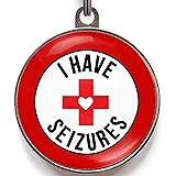 Seizure Alert Dog Tag – Add Your Info to The Back