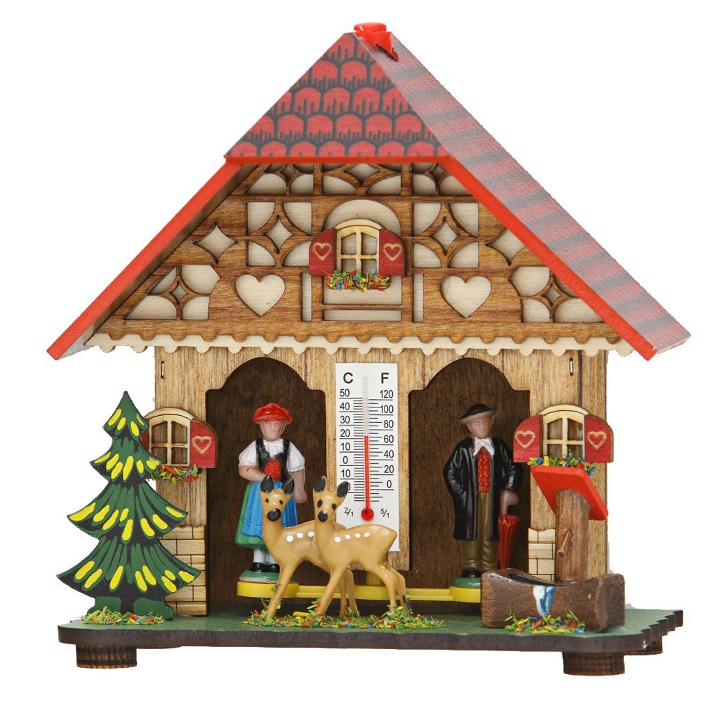 Trenkle German Black Forest weather house TU 820