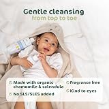 Naty Baby Body Wash 240ml Natural Origin Tear Free Fragrance Free SLS/SLES Free view 2