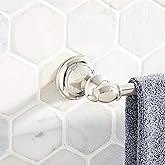 Signature Hardware 948233-24 Beasley 24" Towel Bar - Polished Nickel