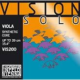 Thomastik-Infeld Vision Solo Viola D String 4/4 Medium Tension - VIS22 | 4/4 Solo Viola D String With Fast Bow Response, Strong Projection, Wide Tone Colors, Smooth Playability, And Expressive Range