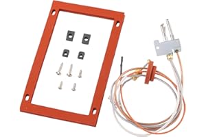 SP20075 Pilot Burner Assembly Kit, SP20305A Pilot and Igniter Assembly Compatible with Rheem, PROTECH, GE, Richmond, Ruud Nat