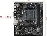 ASRock B550M-HDV Motherboard AMD AM4 Ryzen 3rd Gen DDR4 PCIe 4.0 M.2 view 2