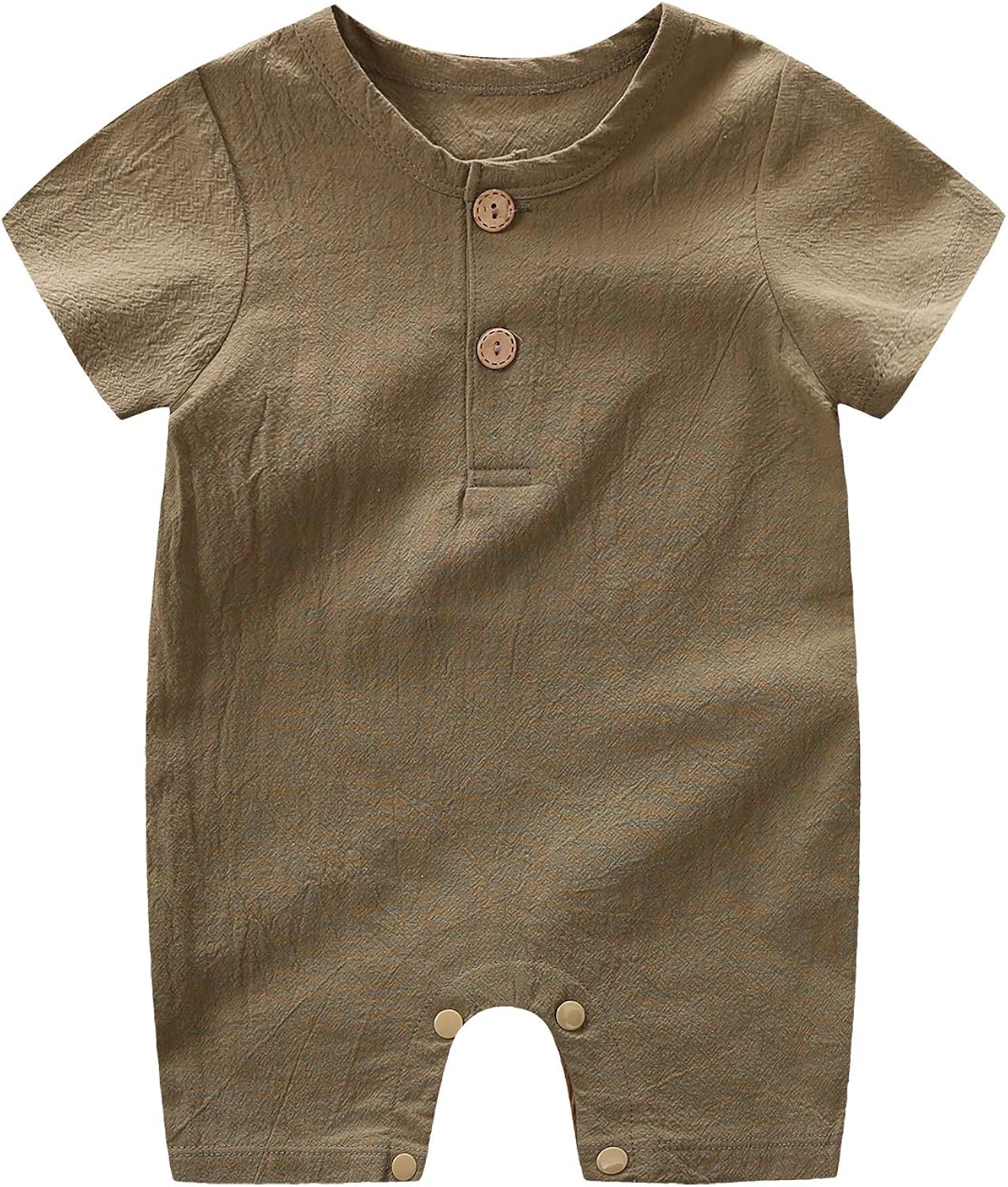 baby linen romper