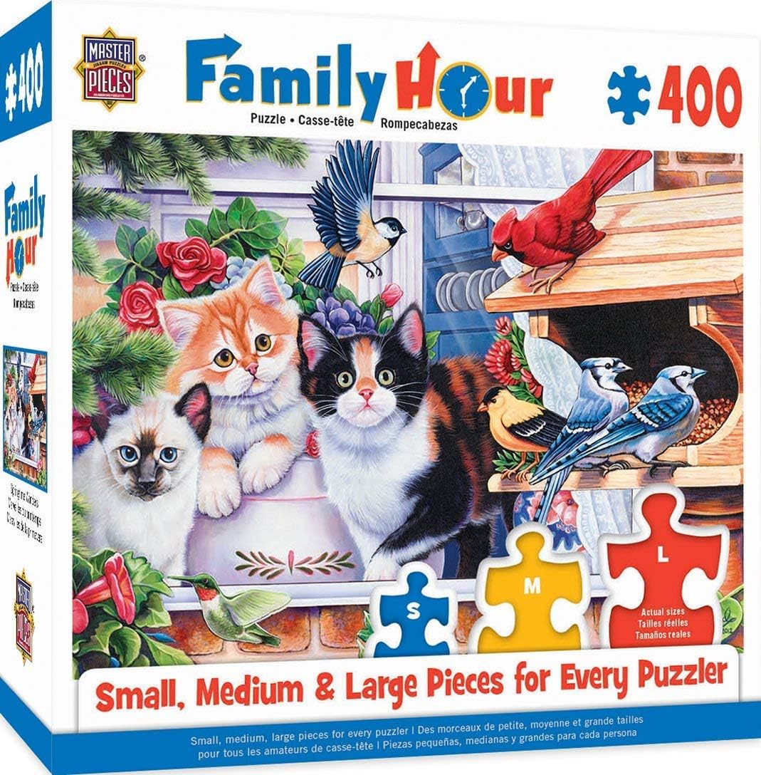 MasterPieces Family Hour 400 Puzzles Collection - Springtime Wonders 400 Piece Jigsaw Puzzle