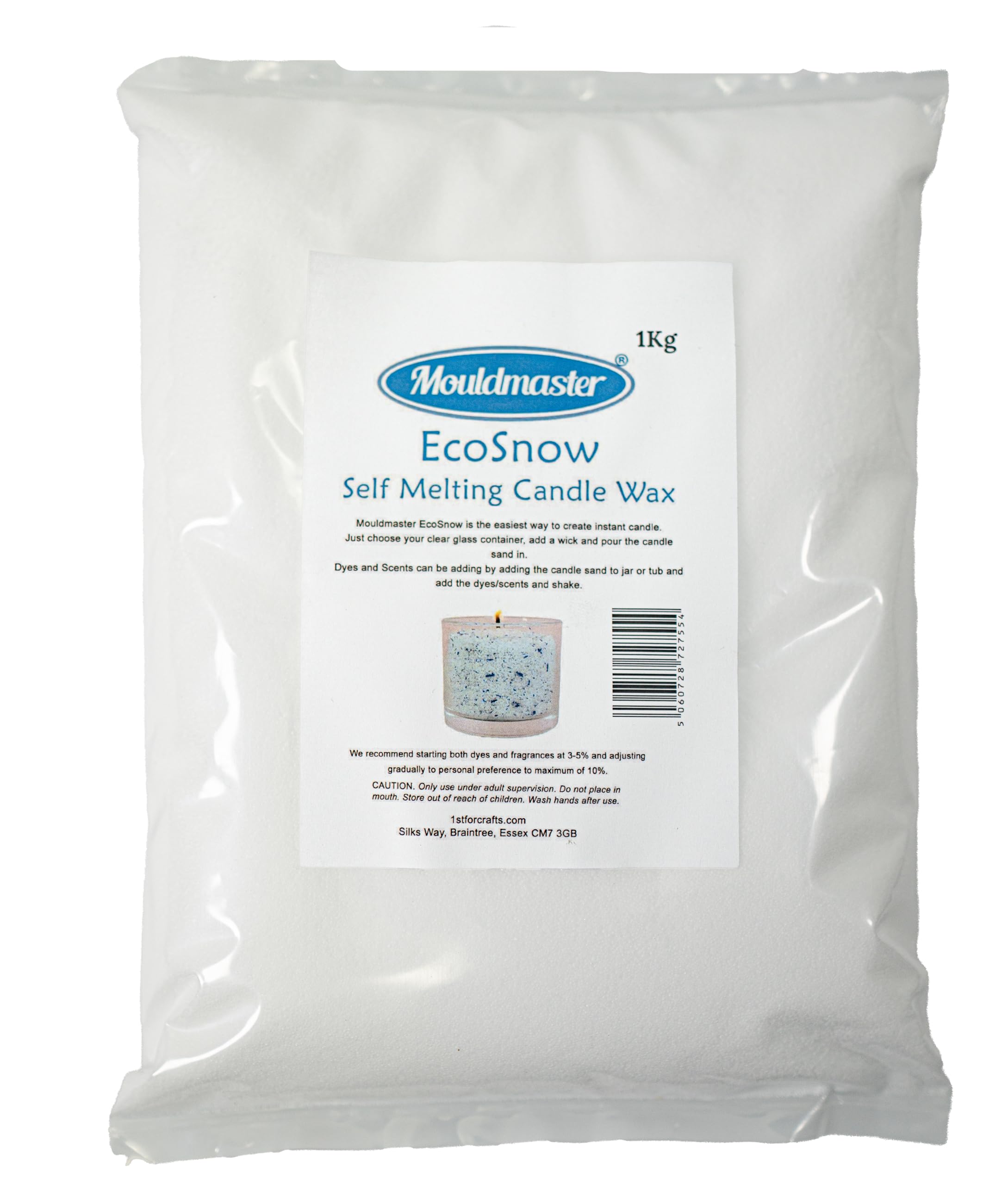 Mouldmaster Eco Sand Candle Wax Self Melting Wax 1Kg