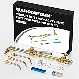ARCCAPTAIN Oxy Acetylene Cutting Torch, Medium Duty