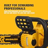 DeWalt 18V XR Brushless 30cm Compact Chainsaw DCM565N-XJ Tool Only view 2
