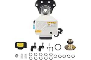 RATTMMOTOR JN500S Power Feed XYZ-Axis 650 in-lb Torque, 2-210RPM, 110V Milling Table Power Feed for Bridgeport and Some Knee 