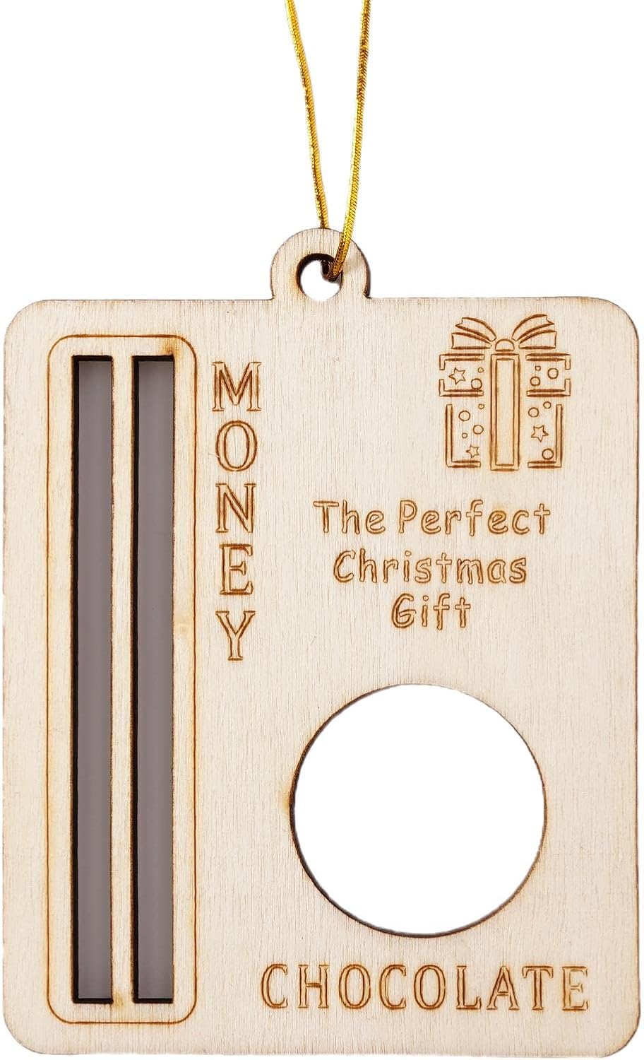 Tree Stands - Christmas Unique Money Holder, Funny Wooden Christmas Money Holder Desktop Hanging Ornaments Stocking Stuffer Cash Gift Cards, Gift for Family and Friends