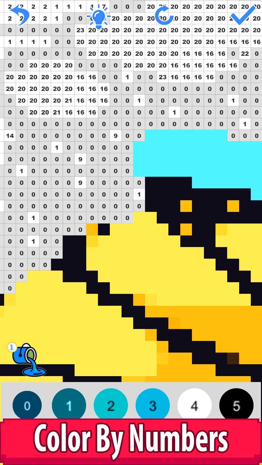 Butterfly Pixel Art Paint by Number, Sandbox Coloring PagesAmazon.co