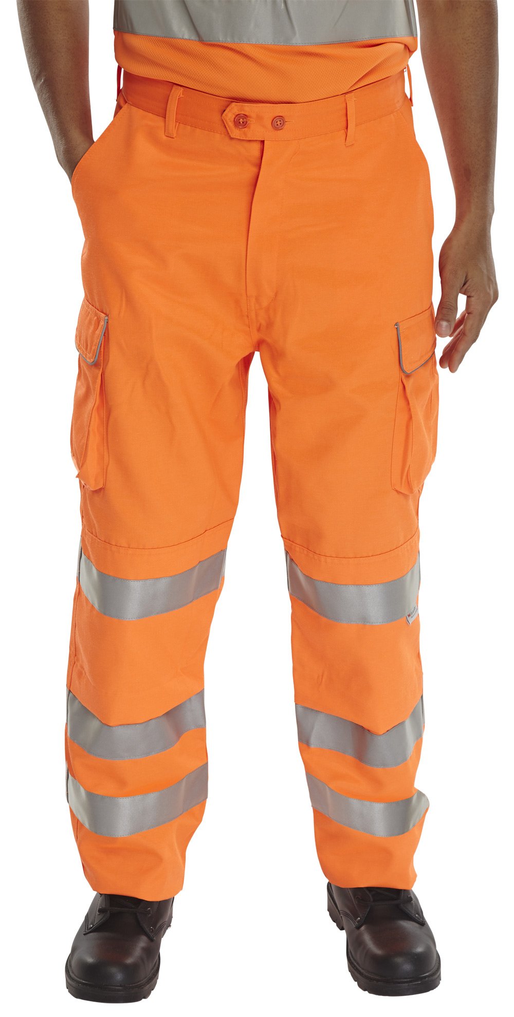 RAILSPEC TROUSERS ORANGE 42