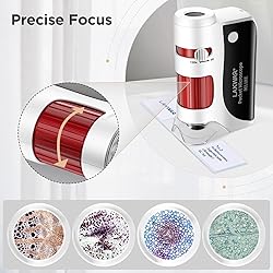60x-120x Mini Pocket Microscope for Kids
