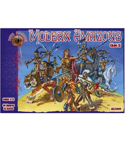 Alliance 1/72 Scale Stalkers (Set 2) Plastic Model Kit - Fantasy Series, 48 Unpainted Figures - View #10