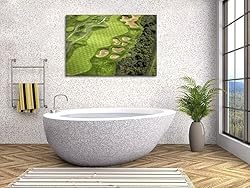 chenchenArt Golf Course Canvas Print for Living